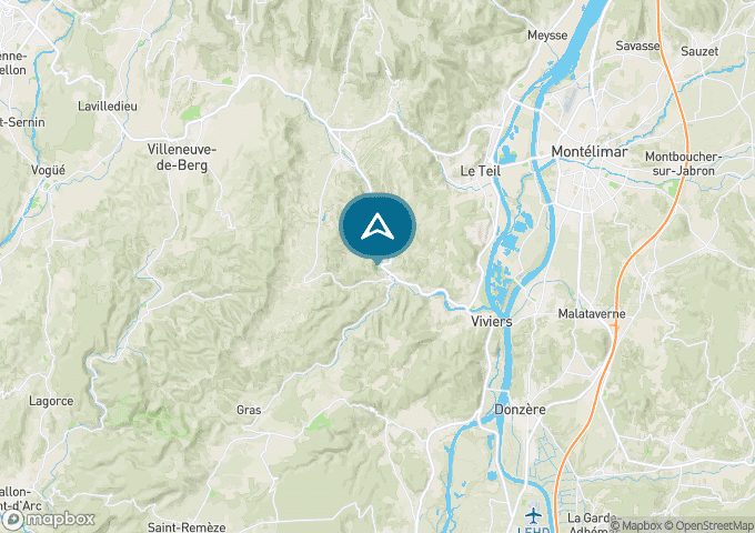 Localisez le camping sur la carte